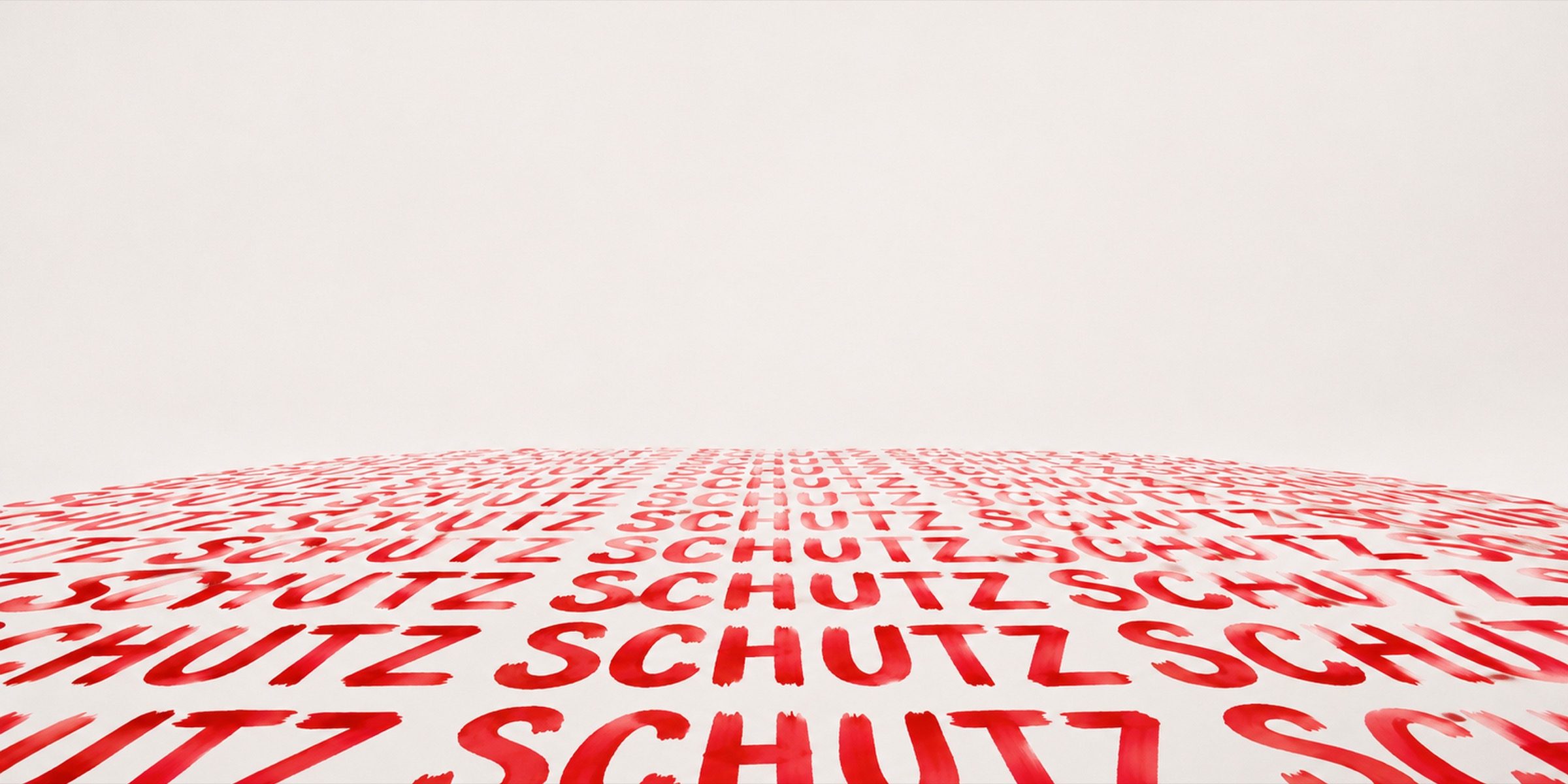 Arte de backlight da campanha SCHUTZ